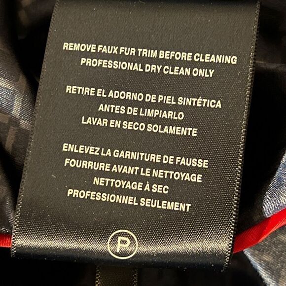 Tommy Hilfiger Plus Size Faux-Fur Hooded Medium Heather Grey Wool Coat 2X NWT - Picture 8 of 9